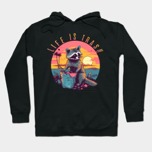 Raccoon, trash panda Hoodie